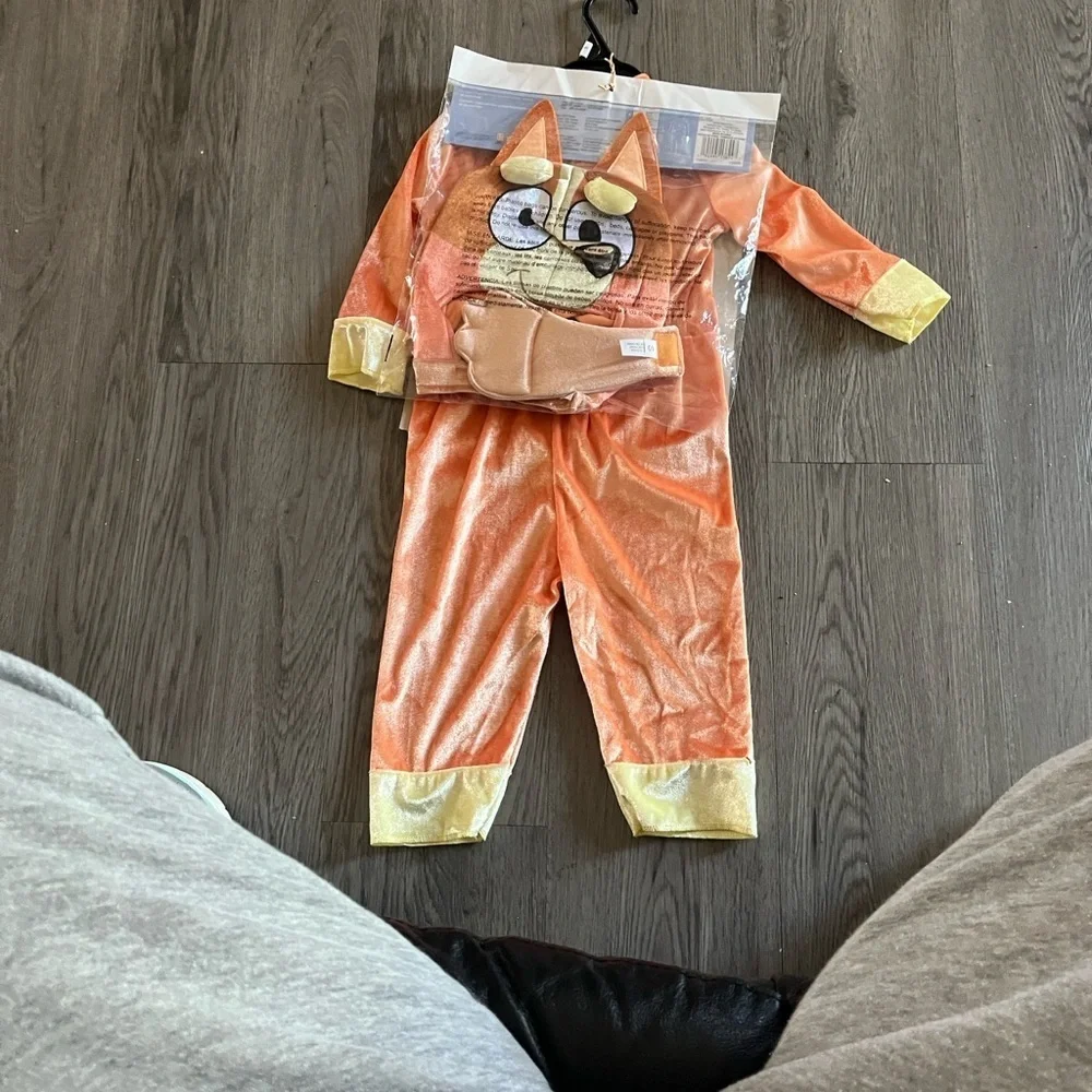 Bingo kids costume- Orange and Gold